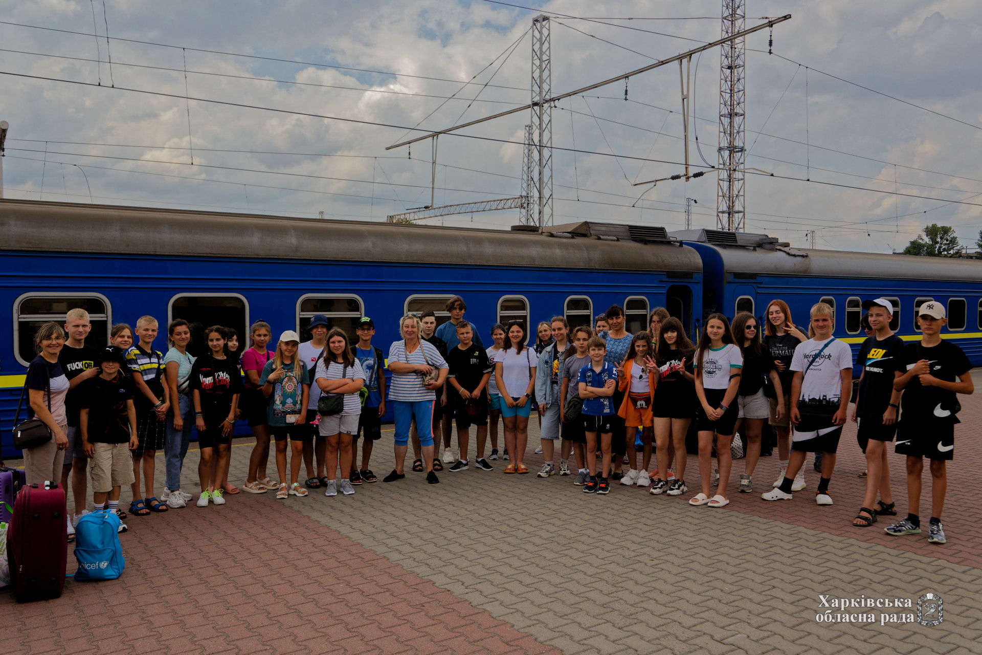 Діти з Харківської області відправились на відпочинок до Ужгорода