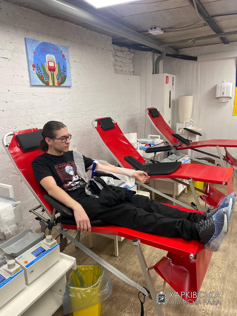 В Харкові запрацювала нова донорська зала від «Обласного центру служби крові»