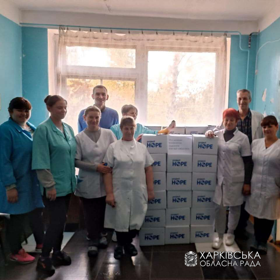 Міжнародні партнери продовжують допомагати медзакладам Харківщини