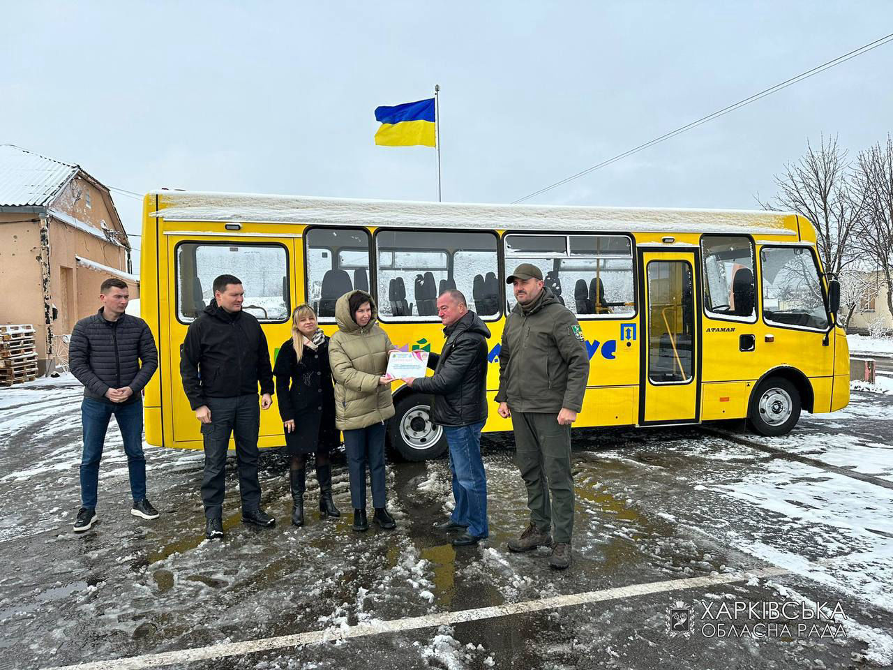 Для Циркунівської громади придбано шкільний автобус