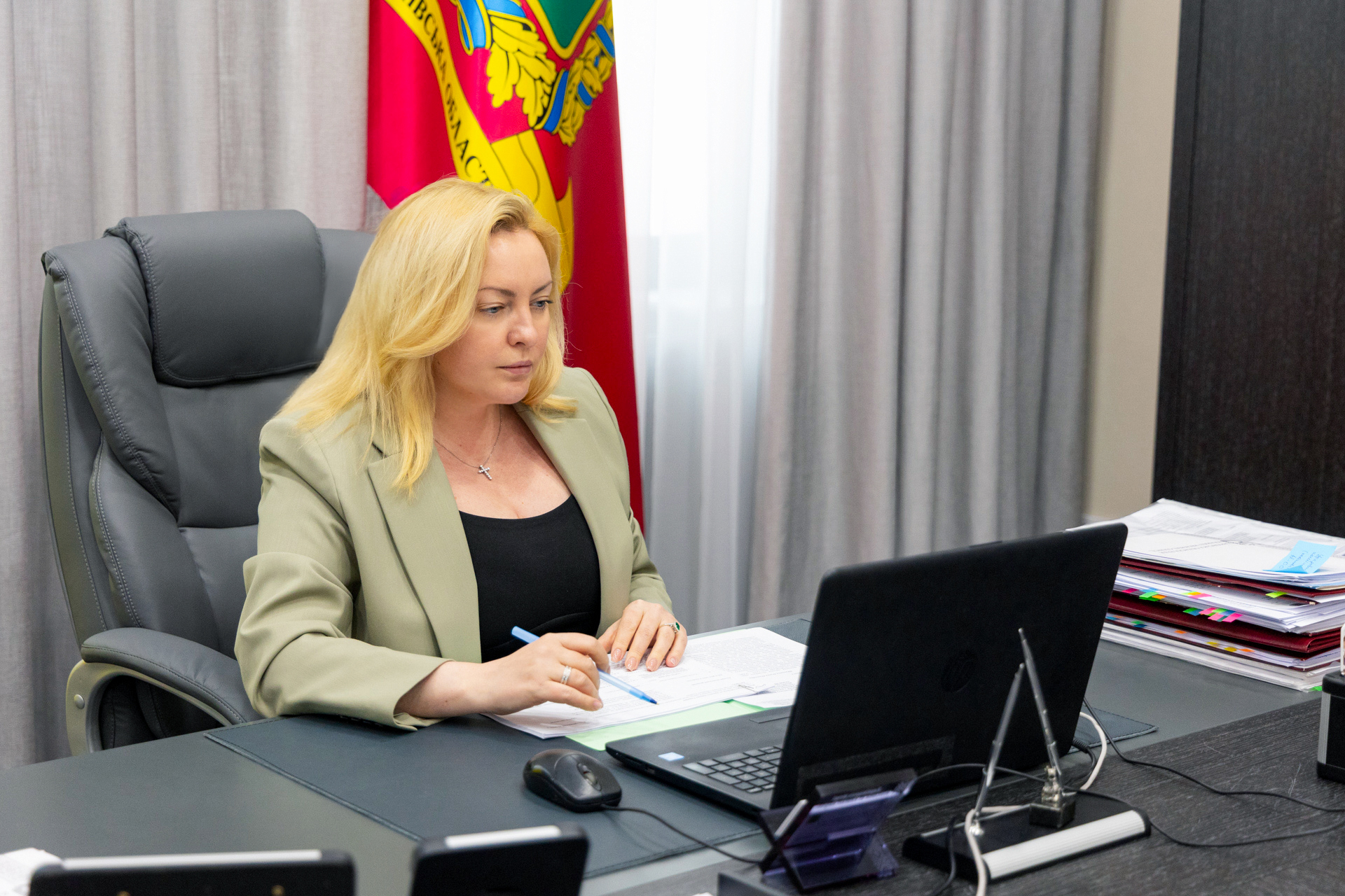 Тетяна Єгорова-Луценко взяла участь в онлайн-засіданні Урядового комітету з питань економічної, фінансової і правової політики, паливно-енергетичного комплексу, стратегічних галузей промисловості та правоохоронної діяльності