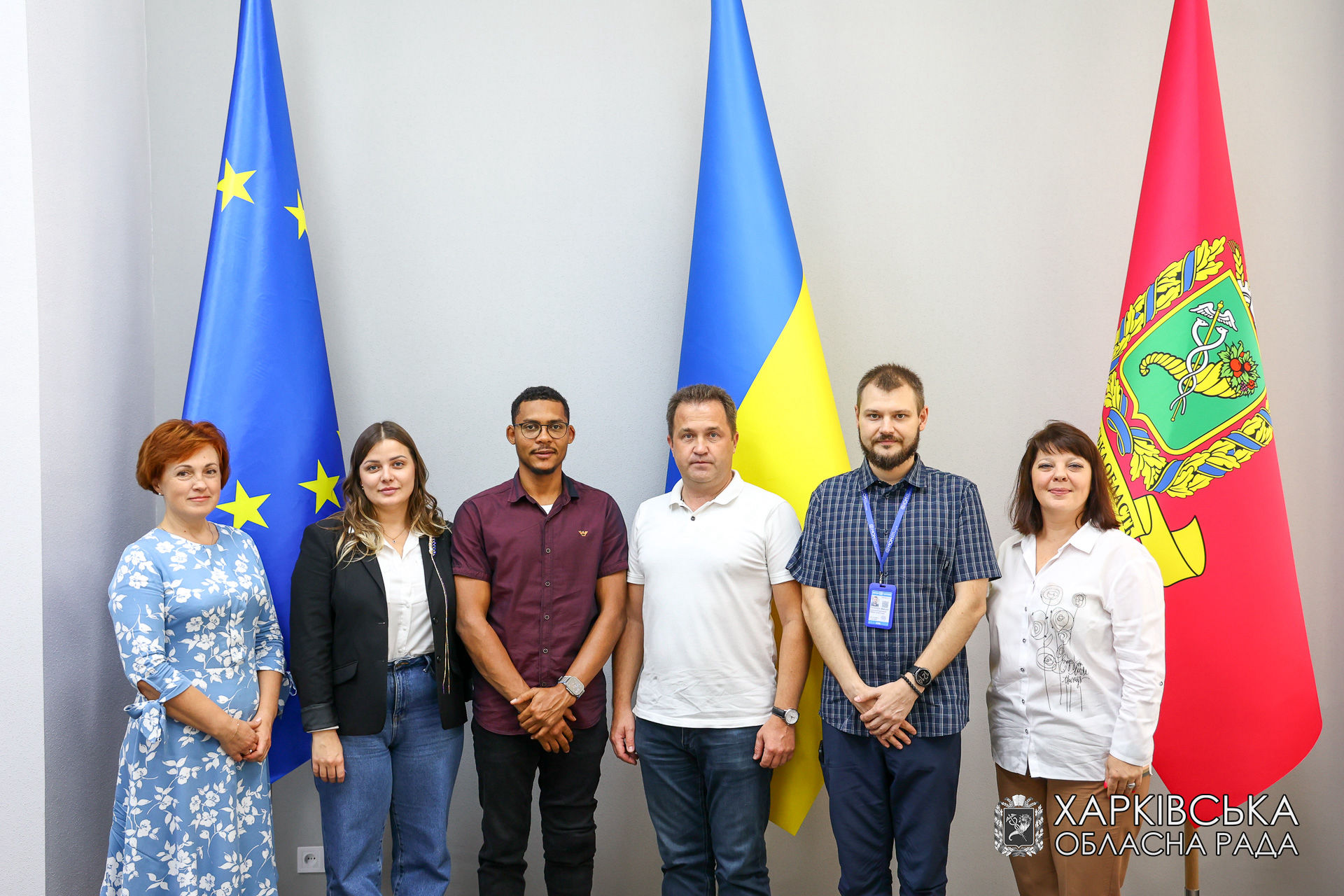 Подальша співпраця та надання допомоги громадам Харківщини: працівники виконавчого апарату обласної ради провели зустріч з представниками Міжнародної організації з міграції (МОМ)