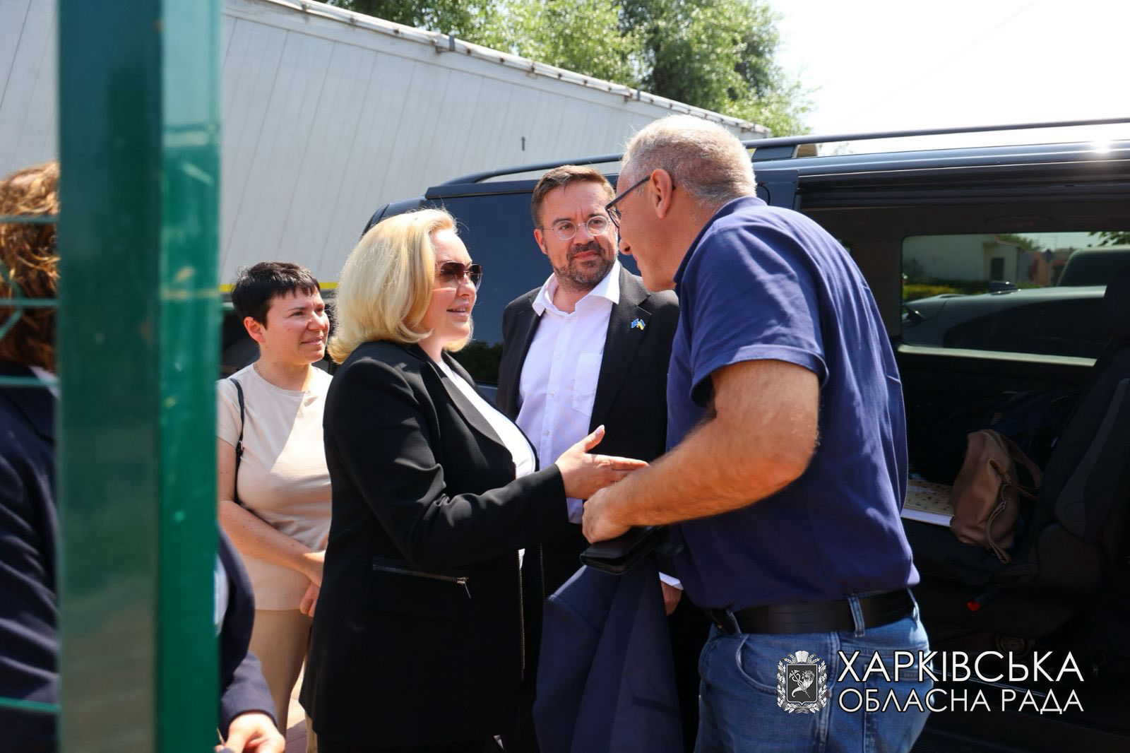 Тетяна Єгорова-Луценко з делегацію Європейського Комітету Регіонів зустрілися з мобільною групою ППО «Бучанські відьми»