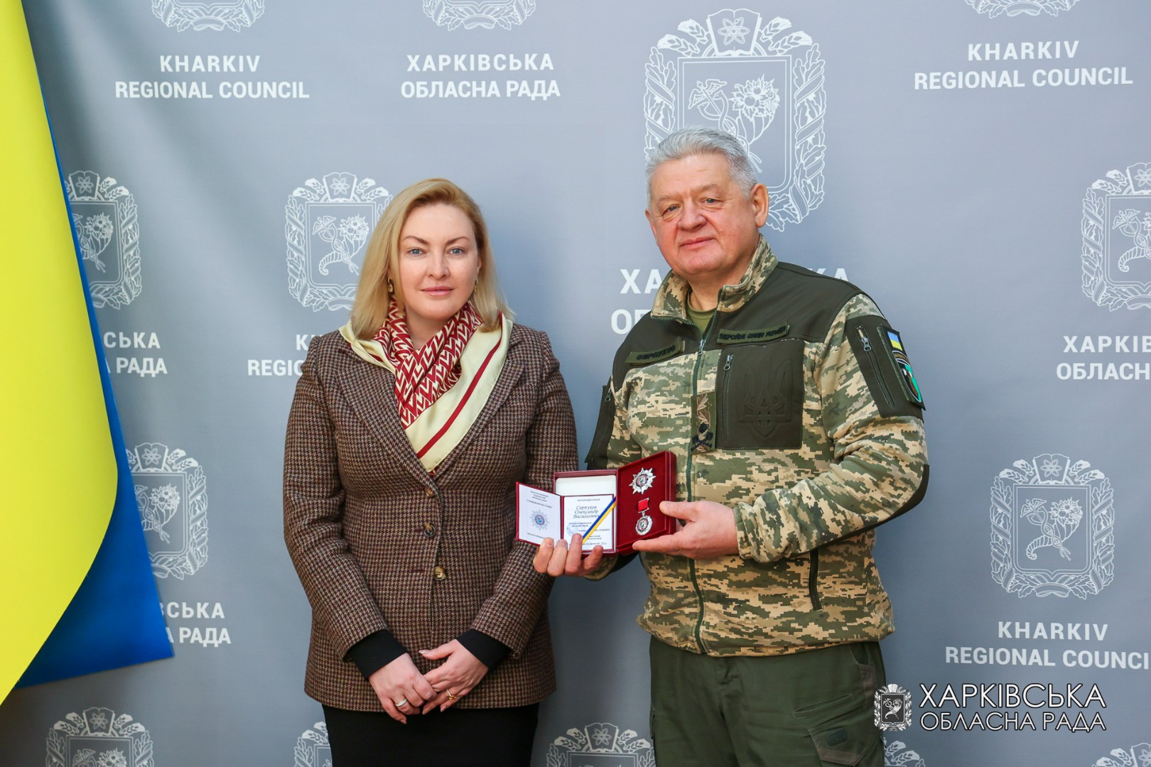 Начальника Військового інституту танкових військ Олександра Серпухова нагороджено Почесною відзнакою Харківської обласної ради «Слобожанська слава»